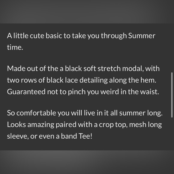 NWT Foxblood Lace Trimmed Misa Mini Skirt - Large - Picture 3 of 10